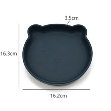 Load image into Gallery viewer, Bear Shaped Silicone Suction Plate