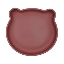 Load image into Gallery viewer, Bear Shaped Silicone Suction Plate