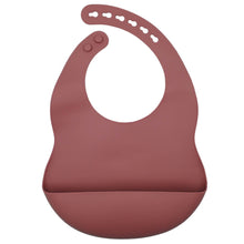 Load image into Gallery viewer, Silicone Baby Bib