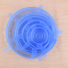 Load image into Gallery viewer, 7 Piece Silicone Stretchy Lid Set