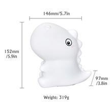 Load image into Gallery viewer, Silicone Dinosaur Night Light