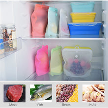 Load image into Gallery viewer, Re-Usable Silicone Storage Bags