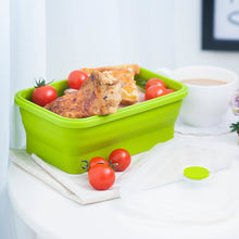 Load image into Gallery viewer, Silicone Lunch Box Set (Collapsable)