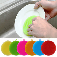 Load image into Gallery viewer, Silicone Dish Scrubbie