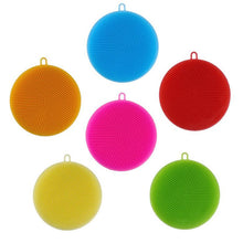 Load image into Gallery viewer, Silicone Dish Scrubbie