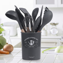 Load image into Gallery viewer, 12 Piece Silicone Utensil Set.
