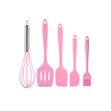 Load image into Gallery viewer, 5 Piece Silicone Utensil Set
