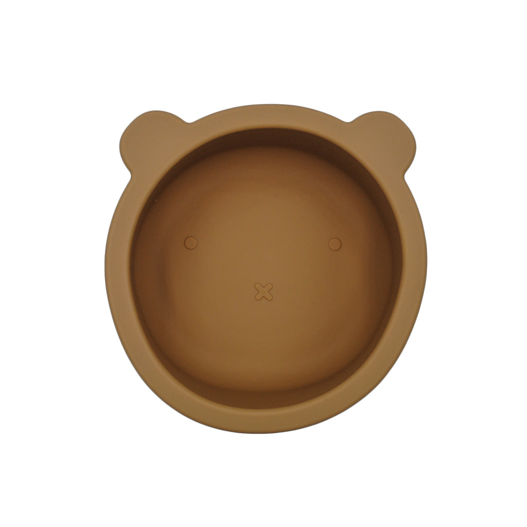 Bear Shaped Silicone Suction Bowl